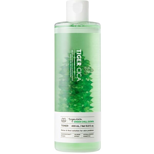 it's skin - tiger cica green chill down toner tonico viso 400 ml unisex