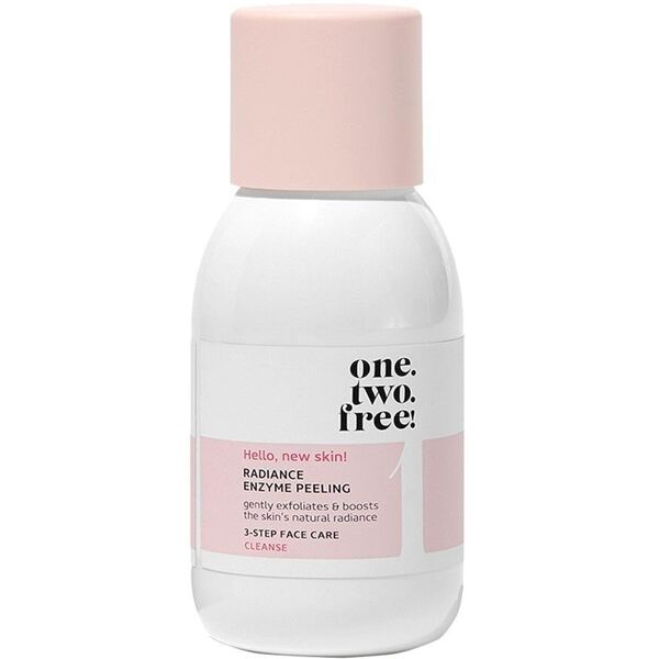 one.two.free! - fase 1: purifica radiance enzyme peeling esfolianti viso 35 g unisex