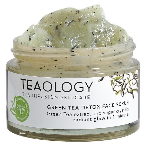 teaology - green tea detox face scrub esfolianti viso 50 ml unisex