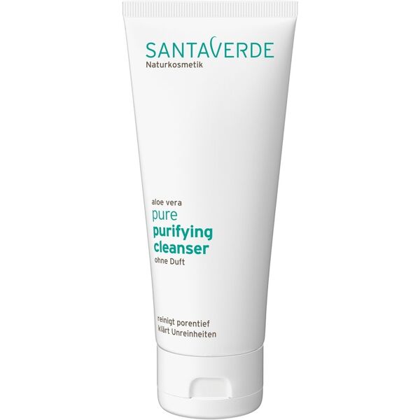 santaverde - pure purifying cleanser crema viso 100 ml unisex