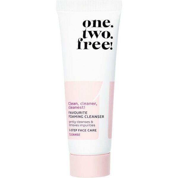 one.two.free! - fase 1: purifica favourite foaming cleanser mousse detergente 30 ml unisex