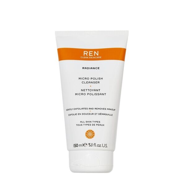 ren clean skincare - micro polish cleanser sapone viso 150 ml unisex