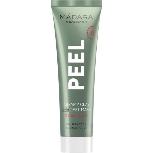 mÁdara - peel creamy clay aha peel mask maschere fango 60 ml unisex