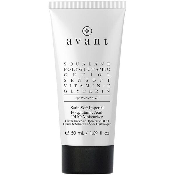 avant skincare - age protect & uv satin-soft imperial polyglutamic acid duo moisturiser crema viso 50 ml unisex