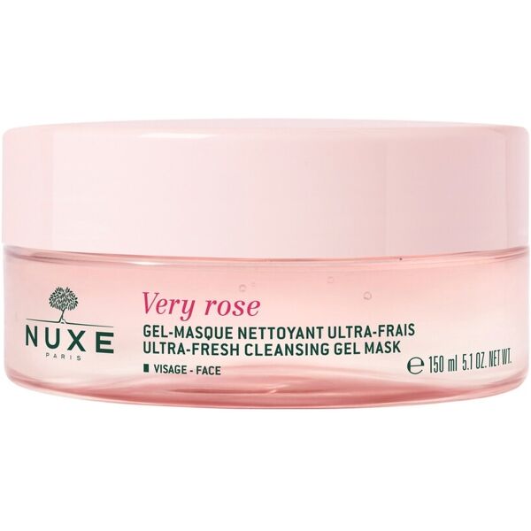 nuxe - very rose gel maschera detergente ultra fresco maschera idratante 150 ml unisex