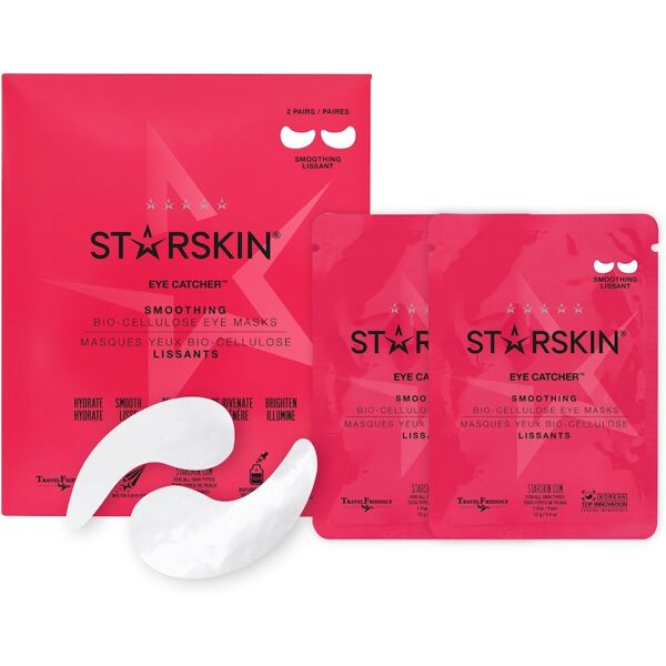 starskin® - eye catcher™ smoothing coconut bio-cellulose second skin eye mask maschere occhi & labbra 24 ml unisex