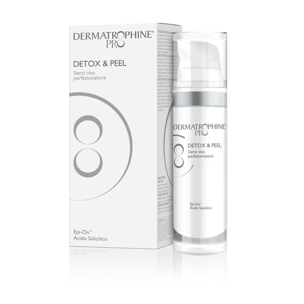 dermatrophine pro - detox & peel siero viso perfezionatore air siero luminoso 30 ml female