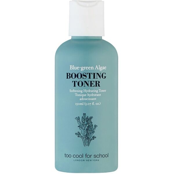 too cool for school - blue-green algae boosting toner tonico viso 150 ml unisex