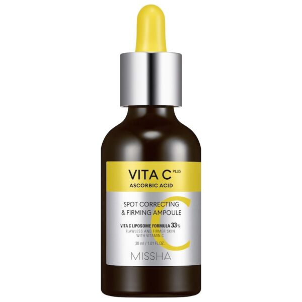missha - vita c plus spot correcting & firming ampoule siero vitamina c 30 ml unisex