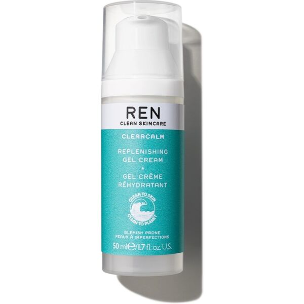 ren clean skincare - replenishing gel cream crema viso 50 ml unisex