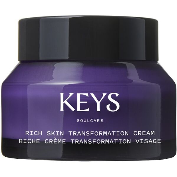 keys soulcare - rich skin transformation cream crema viso 50 g argento unisex