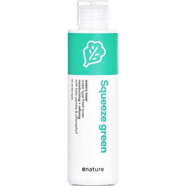 e nature - squeeze green watery toner tonico viso 150 ml unisex