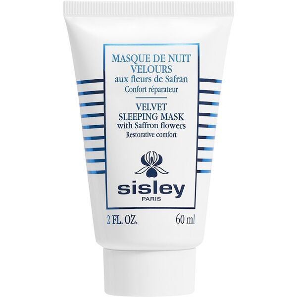 sisley - masque de nuit velours aux fleurs de safran maschera idratante 60 ml marrone chiaro unisex