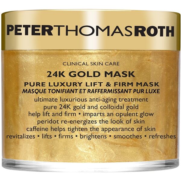 peter thomas roth - 24k gold mask pure luxury lift & firm maschere glow 50 ml unisex