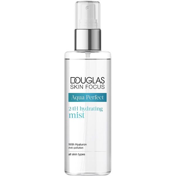 douglas collection - skin focus aqua perfect 24h hydrating mist spray viso 100 ml unisex