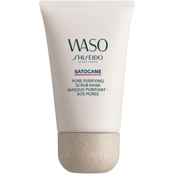 shiseido - waso satocane pore purifying scrub mask esfolianti viso 80 ml unisex