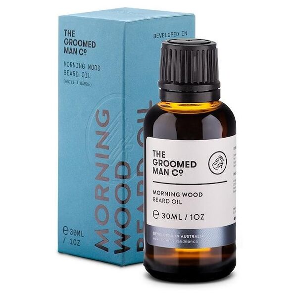 the groomed man co - olio per barba morning wood cura della barba 30 ml unisex