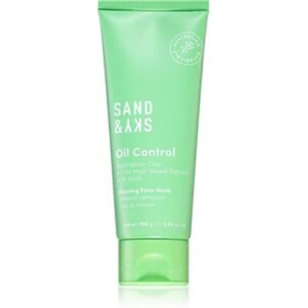 sand & sky - oil control clearing face mask maschere viso purificanti 100 g unisex