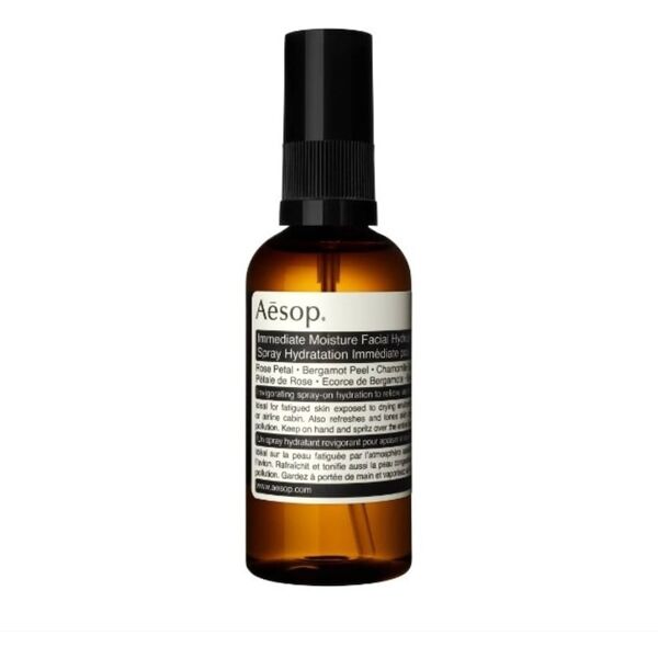 aēsop - immediate moisture facial hydrosol spray viso 50 ml female