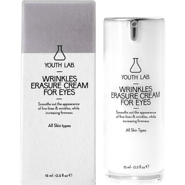 youth lab. - wrinkles erasure cream for eyes crema contorno occhi 15 ml unisex