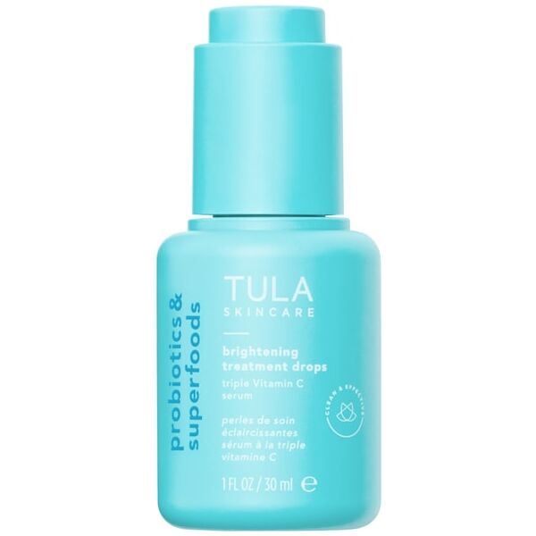 tula - probiotics & superfoods siero a tripla vitamina c in gocce per il trattamento illuminante di  siero vitamina c 30 ml unisex