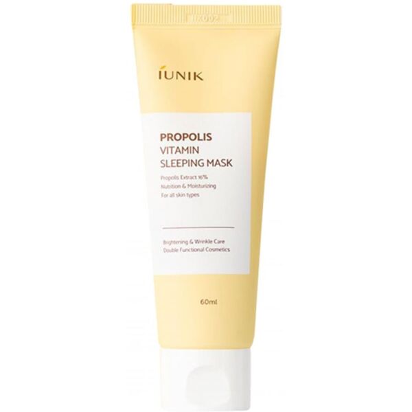 iunik - propolis vitamin sleeping mask maschere glow 60 ml unisex