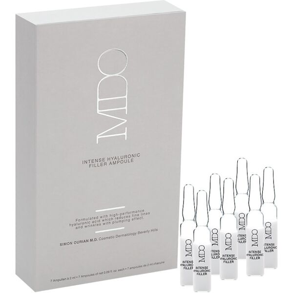 mdo simon ourian md - intense hyaluronic filler ampoules siero acido ialuronico 14 ml unisex