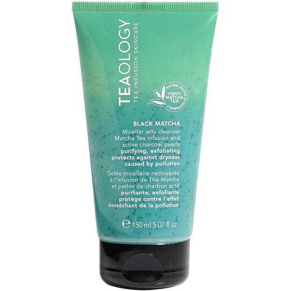 teaology - black matcha micellar jelly cleanser tonico viso 150 ml unisex