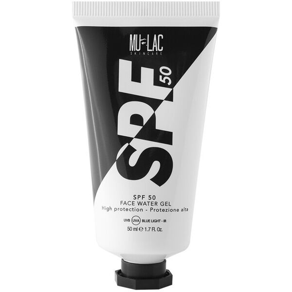 mulac - juicy pop spf50 face water gel crema giorno 50 ml female