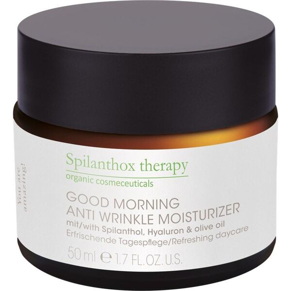 spilanthox - good morning anti wrinkle moisturizer crema antirughe 50 ml unisex