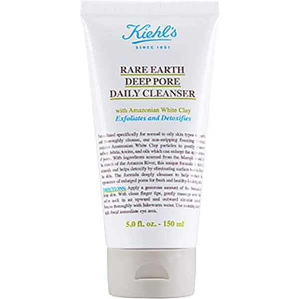 kiehl's - travel size rare earth deep pore daily cleanser crema detergente 150 ml unisex