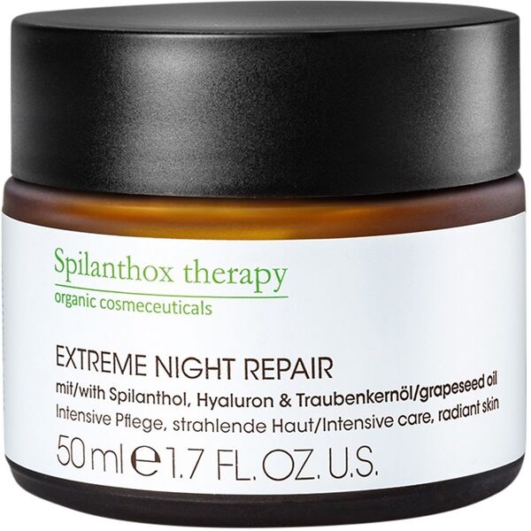 spilanthox - extreme night repair crema antirughe 50 ml female