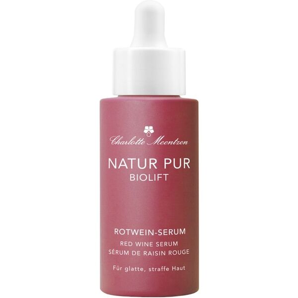 charlotte meentzen - natur pur biolift red wine serum siero antirughe 30 ml female