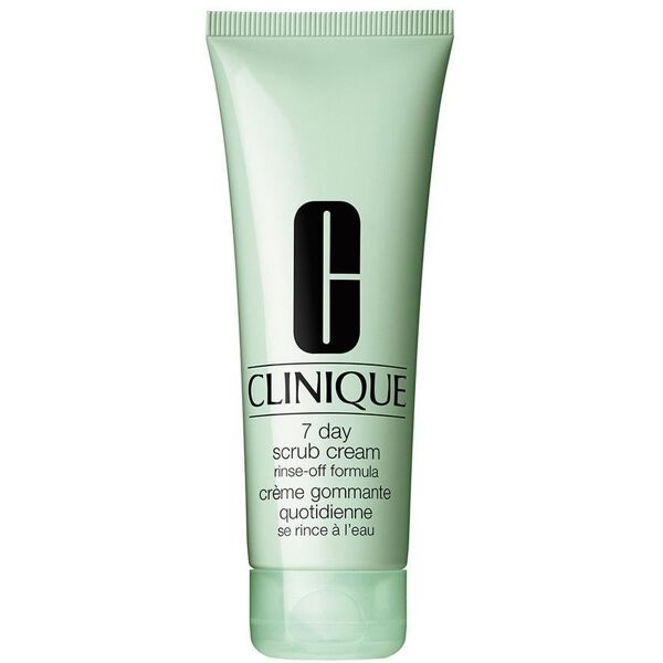 clinique - 7 day scrub cream rinse-off formula crema detergente 100 ml unisex