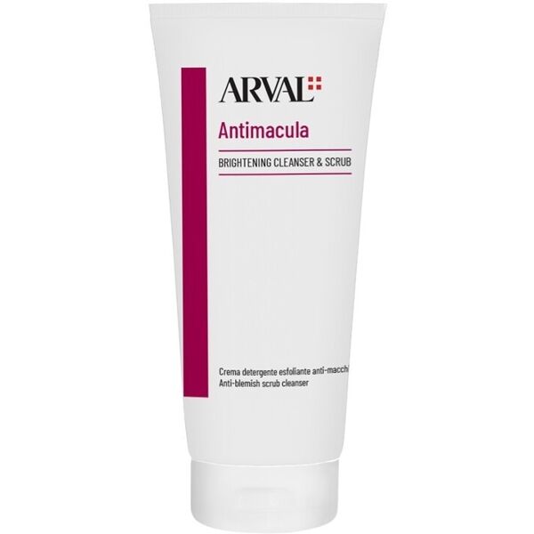 arval - antimacula brightening cleanser & scrub - esfoliante anti-macchie crema detergente 200 ml female