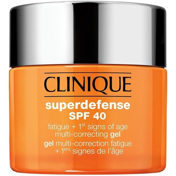 clinique - trattamenti specifici superdefense spf 40 - gel multi-correction fatigue crema viso 50 ml unisex