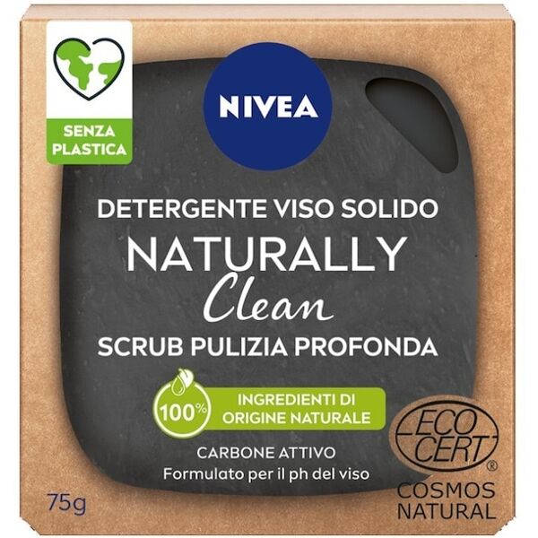 nivea - naturally clean scrub viso pulizia profonda esfolianti viso 75 g female