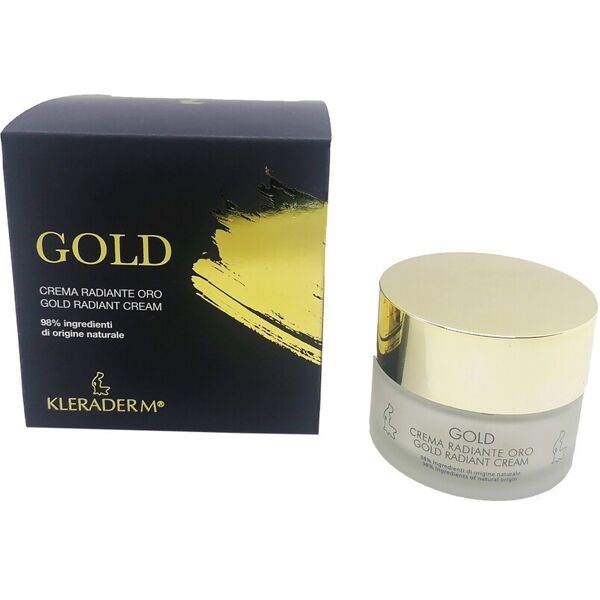 kleraderm - gold radiant cream crema antirughe 50 ml female