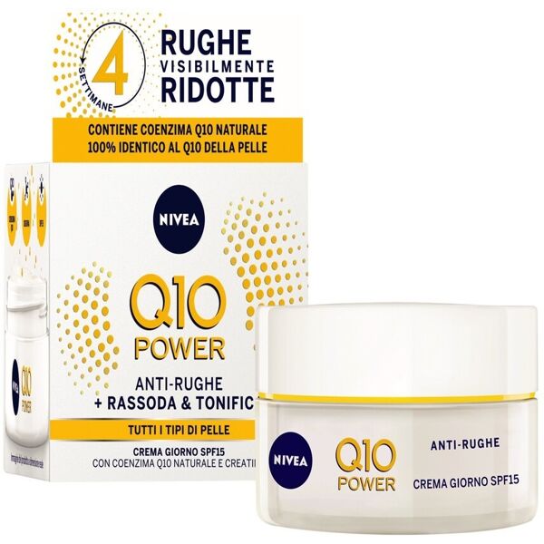 nivea -  q10 power anti-rughe crema giorno spf15 crema antirughe 50 ml female