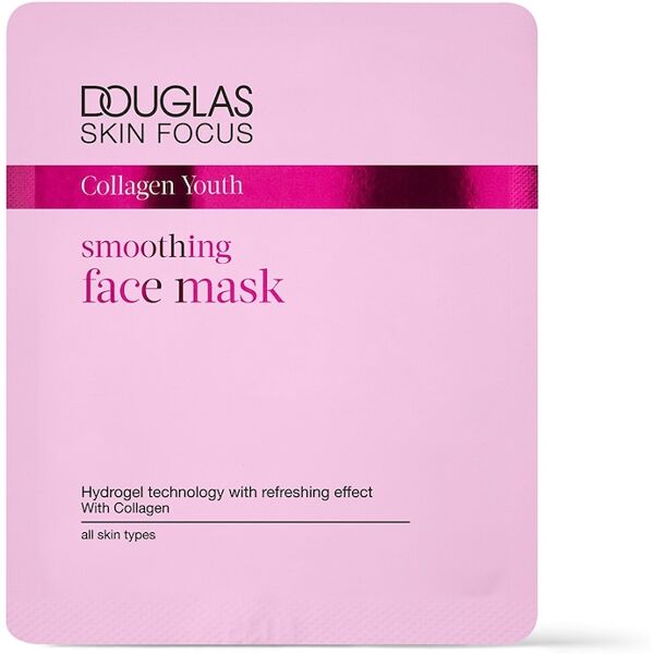 douglas collection - skin focus collagen youth smoothing face mask maschere antirughe 22 g unisex