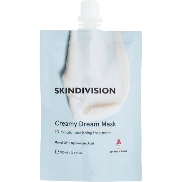 skindivision - maschera da sogno cremosa maschere glow 100 ml unisex