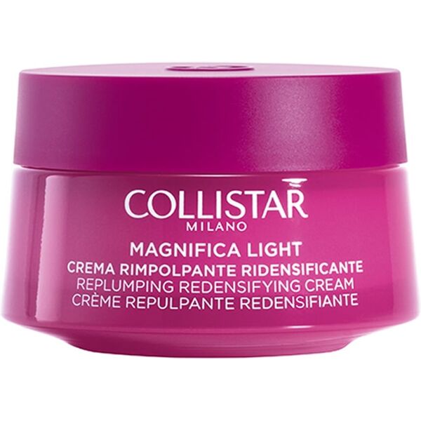 collistar - magnifica light crema rimpolpante ridensificante viso e collo crema antirughe 50 ml unisex