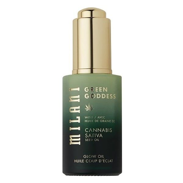 milani - green goddess glow oil olio viso 30 ml bianco unisex