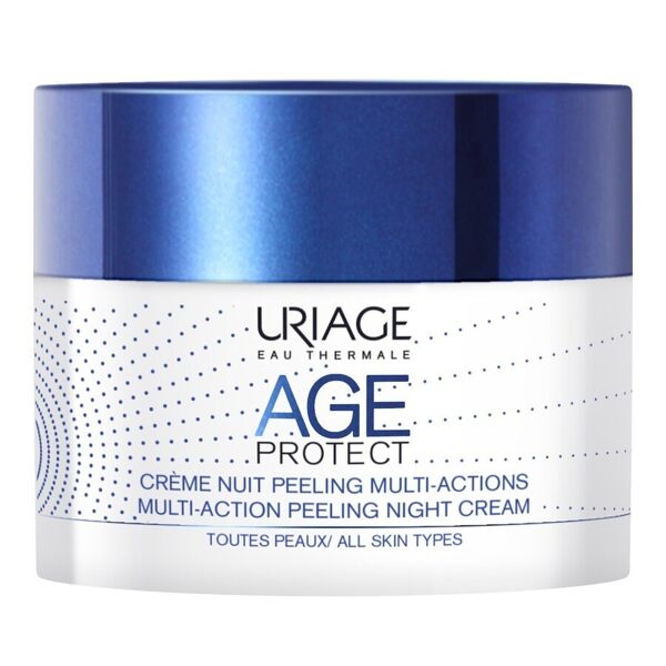 uriage eau thermale - age protect - crema notte peeling multi-azione body lotion 50 ml unisex