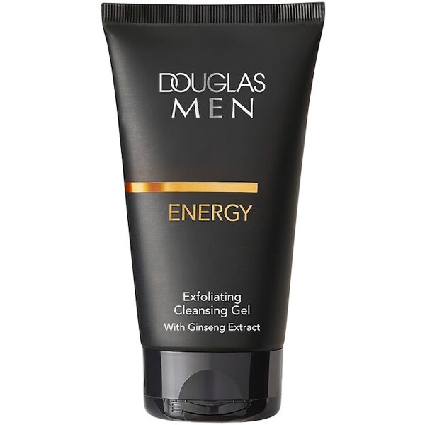 douglas collection - men exfolating cleansing gel with ginseng extract pulizia viso 150 ml male