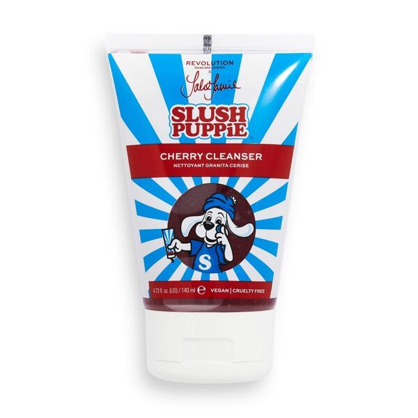 revolution skincare -  x jake jamie cherry slush puppie cleanser sapone viso 140 ml rosa unisex