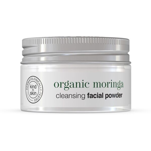 dr. organic - organic moringa - facial powder- polvere detergente viso crema detergente 15 g unisex