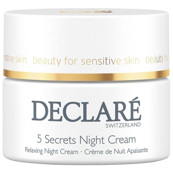 declaré - stress balance 5 secrets night cream crema viso 50 ml unisex