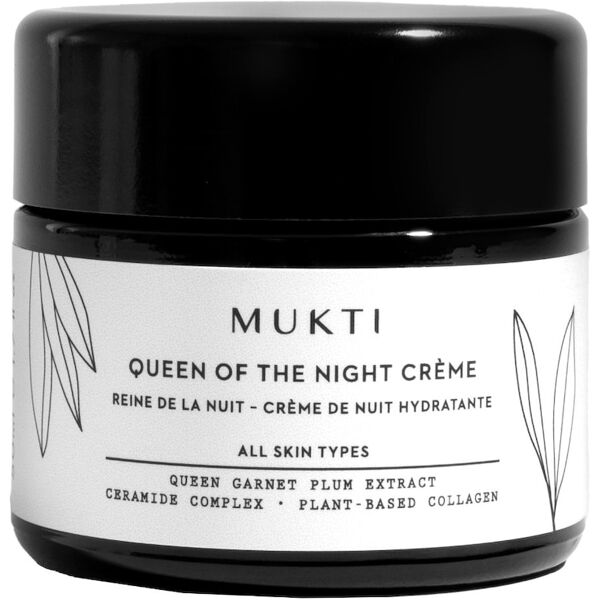 mukti organics - queen of the night crème crema notte 50 ml unisex