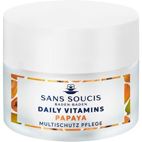 sans soucis - daily vitamins papaya multi protection care crema viso 50 ml unisex